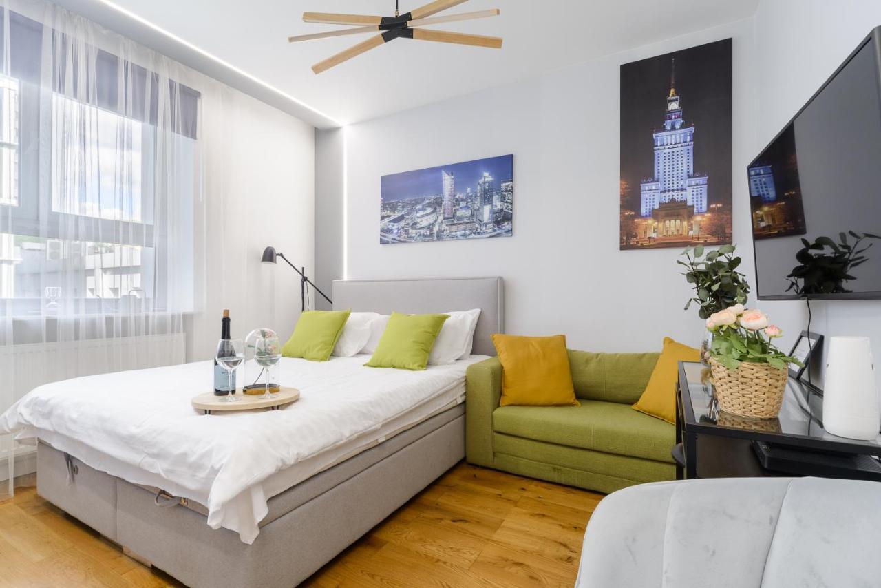Luxury Apartments Near Warsaw Uprising Museum Luaran gambar