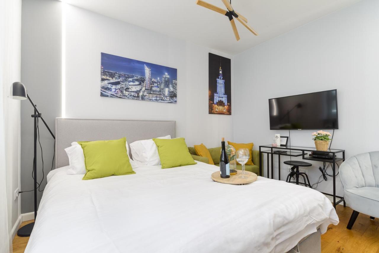 Luxury Apartments Near Warsaw Uprising Museum Luaran gambar